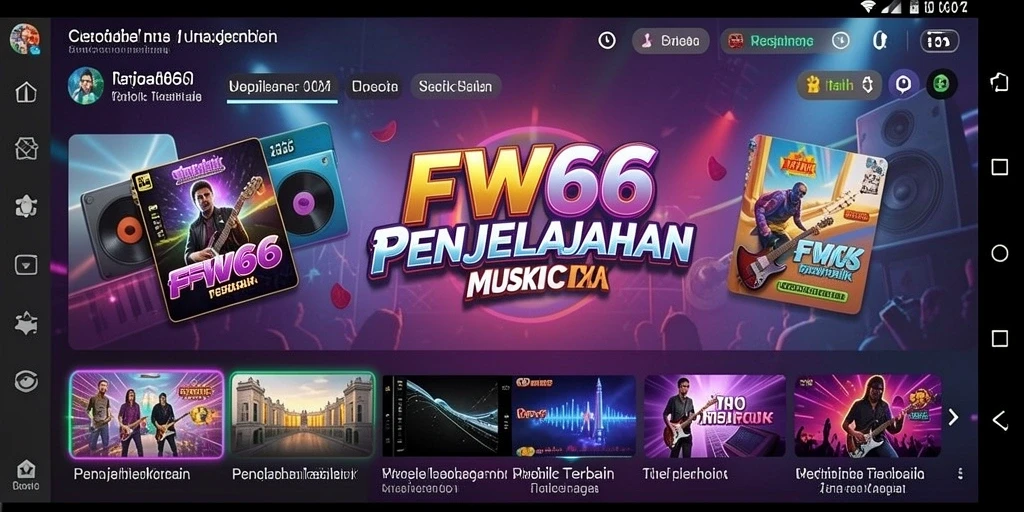 Tampilan gameplay yang menarik dan penuh warna dari FW66.