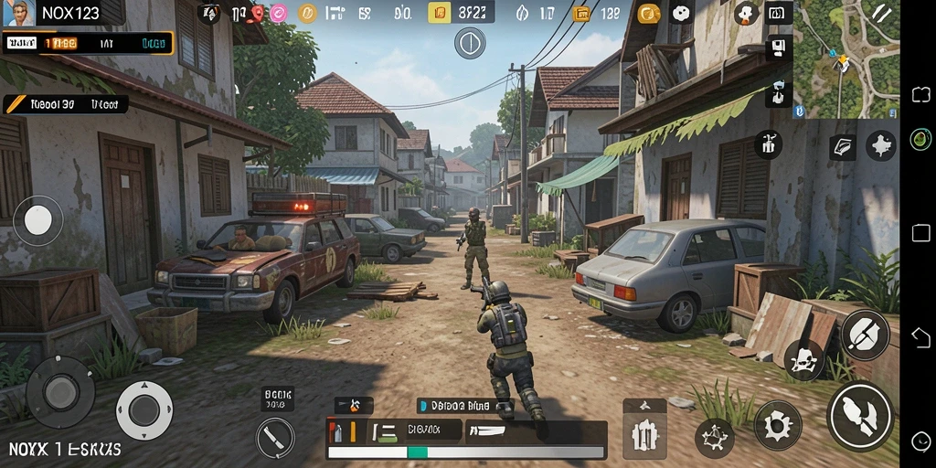 Tangkapan layar gameplay yang menarik dari NOX123.