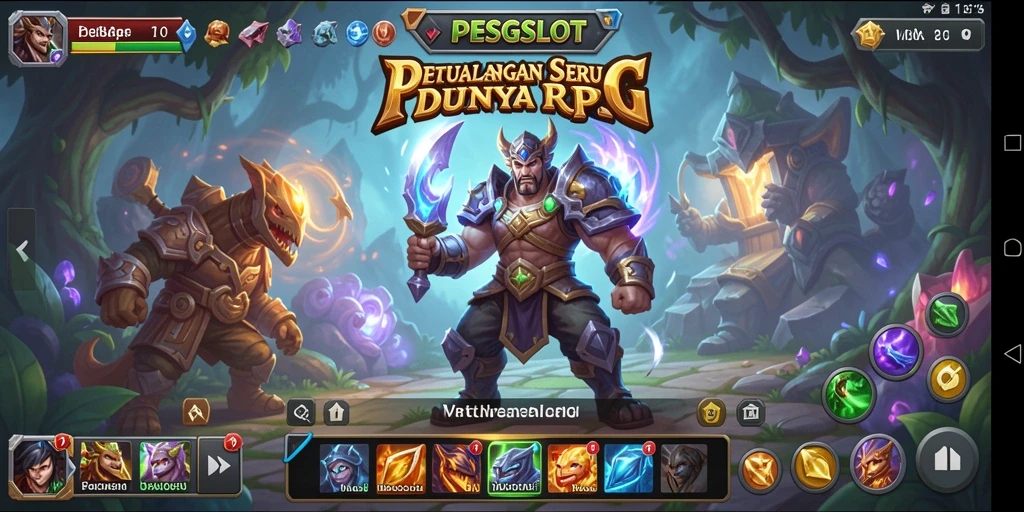 Tampilan gameplay seru dalam PESGSLOT yang menguji strategi dan keterampilan.