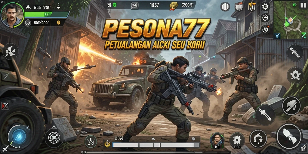 Gameplay seru PESONA77 menantang dan mengasyikkan.