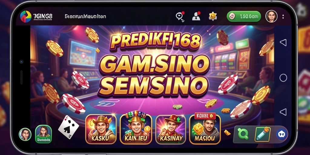 Screenshot gameplay PREDIKSI168 menunjukkan keseruan bermain Kasino.