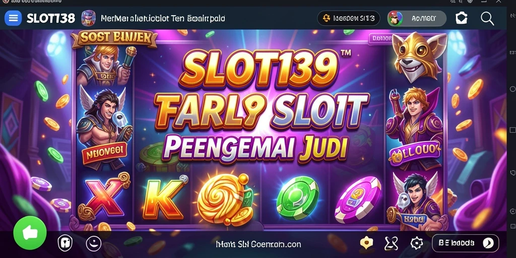 Screenshot utama SLOT138 menunjukkan tampilan permainan Slot yang menarik dan interaktif.